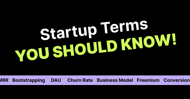 Startup terms you should know